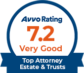Avvo 7.2 Very Good Top Attorney Estate and Trusts
